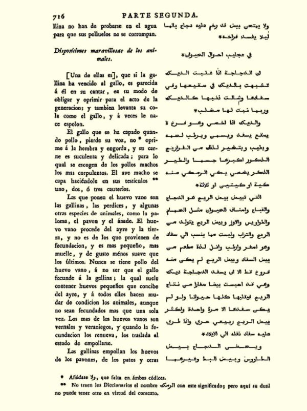 729 -716 Disposiciones maravillosas de los animales. Abu Zacaria