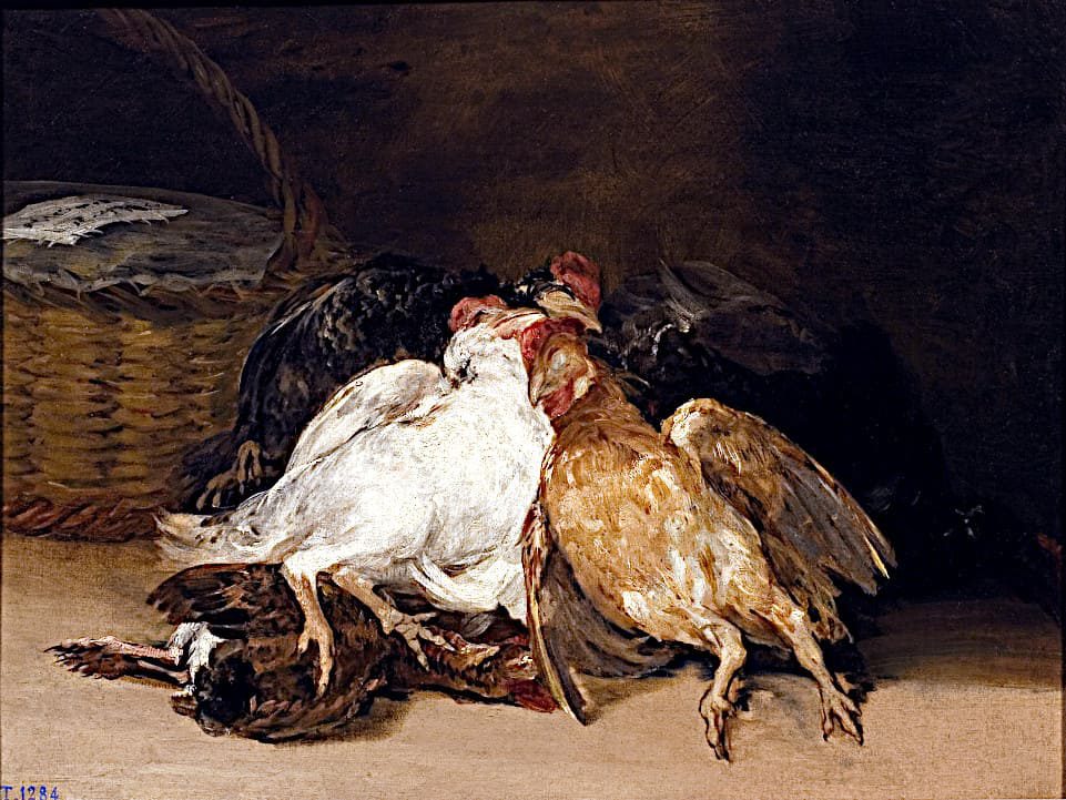 Aves muertas (Goya) Museo del Prado. 1808-1812