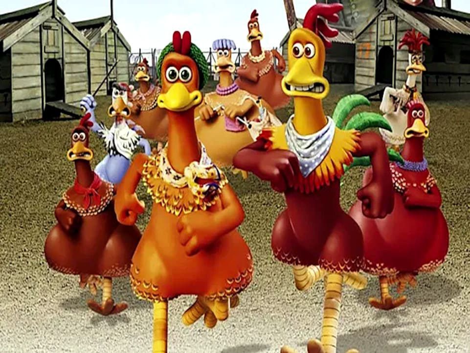 Escena de Chicken Run. Evasión en la granja, una película dirigida por Nick Park, Peter Lord.