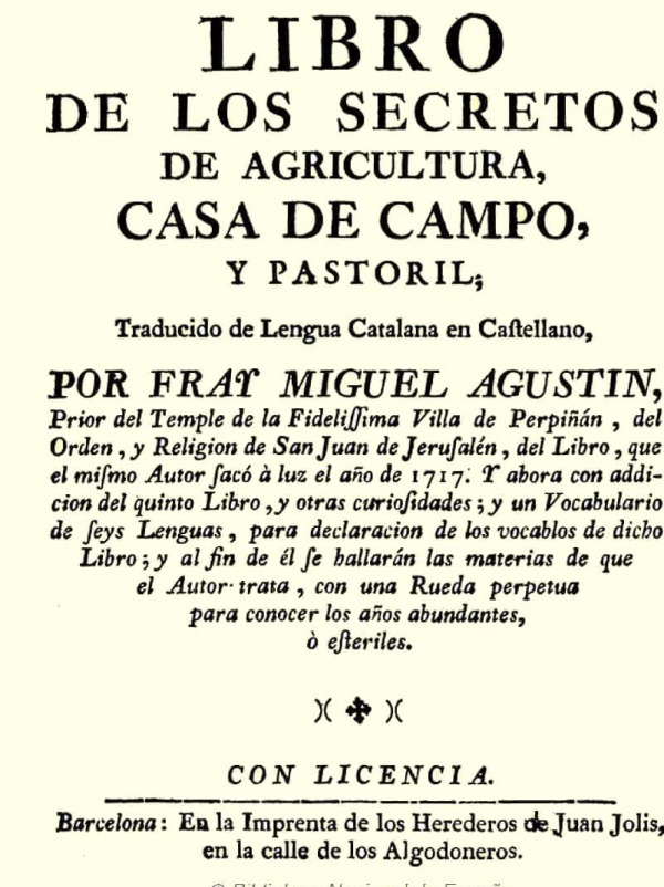 Fray Miguel Agustín, su libro