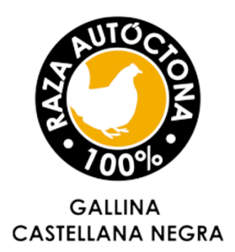 Logo gallina Castellana negra ministerio.
