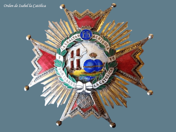 Orden de Isabel la Católica.